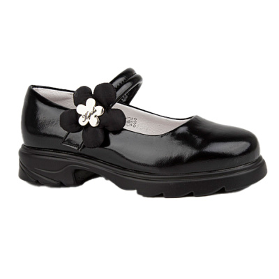 Туфли для девочки повседневные Kapika 23942п-1черные 1